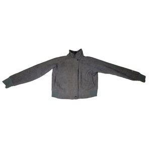 Vintage The North Face Jacket Size Small Womens Wool Zip Up Coat USA Retro Cold